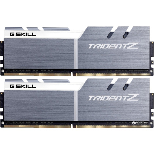 Оперативная память G.Skill DDR4-3200 16384MB PC4-25600 (Kit of 2x8192) Trident Z White (F4-3200C16D-16GTZSW) ТОП в Кривом Роге