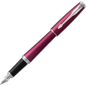 Ручка перьевая Parker Urban 17 Vibrant Magenta CT FP F Черная Красный корпус (30 511) ТОП в Кривом Роге