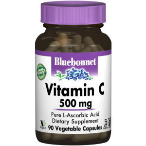 Вітаміни Bluebonnet Nutrition Вітамін С 500 мг 90 гелевих капсул (743715005105)