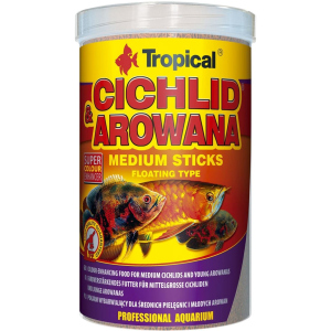 Корм Tropical Cichlid&amp;Arowana Medium Sticks для акваріумних риб у паличках 1 л (5900469635261) в Кривому Розі