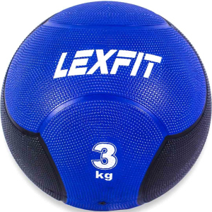 Медбол USA Style LEXFIT d 23 см Синій (LMB-8002-3) надійний