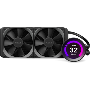 купить Система жидкостного охлаждения NZXT Kraken Z53 - 240 мм AIO Liquid Cooler with 2.36" Display (RL-KRZ53-01)