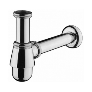 хорошая модель Сифон для раковины Hansgrohe 52053000 хром (55273)