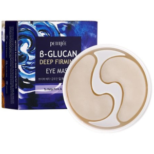 Супер зміцнюючі патчі під очі Petitfee B-Glucan Deep Firming Eye Mask з бета-глюканом 60 шт (8809508850504) ТОП в Кривому Розі