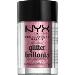Гліттер NYX Professional Makeup Face & Body Glitter 02 Rose 2.5 г (800897846749) надійний