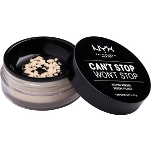 Фінішна пудра NYX Professional Makeup Can't Stop Won`t Stop Setting Powder 01 Light 6 г (800897183691) рейтинг