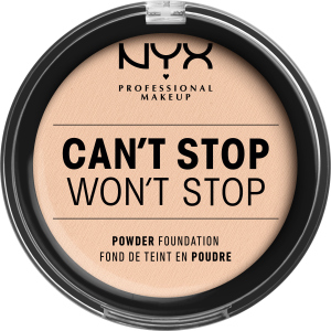 Пудра NYX Professional Makeup Can`t Stop Won`t Stop Full Coverage Powder Foundation 04 Light Ivory 10.7 г (800897182823) в Кривом Роге