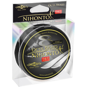 Шнур Mikado Nihonto 8 Octa Braid 150 м 0.12 мм 8.90 кг Black (Z24B-012)