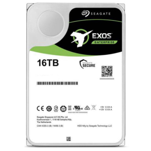 Жесткий диск Seagate Exos X16 HDD 16TB 7200rpm 256MB ST16000NM002G 3.5" SAS рейтинг