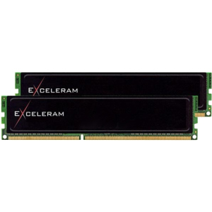 Модуль пам'яті eXceleram DDR3 8GB (2x4GB) 1600MHz Black Sark (E30173A) (F00183613) краща модель в Кривому Розі