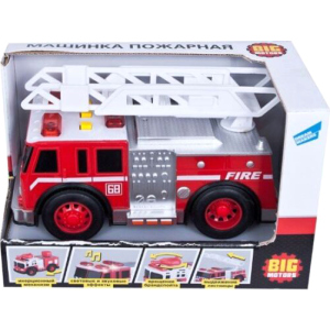 Игрушка Big Motors Машина пожарная с лестницей (4812501164367-1) надежный