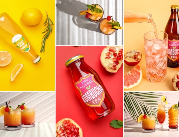 Коктейли с комбучей: популярные рецепты, которые должен попробовать каждый